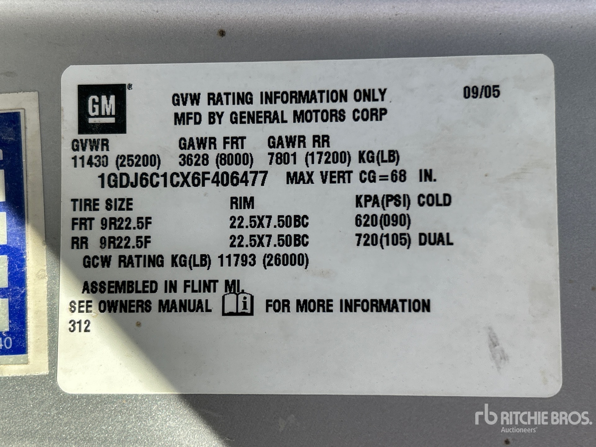 2006 GMC C6500