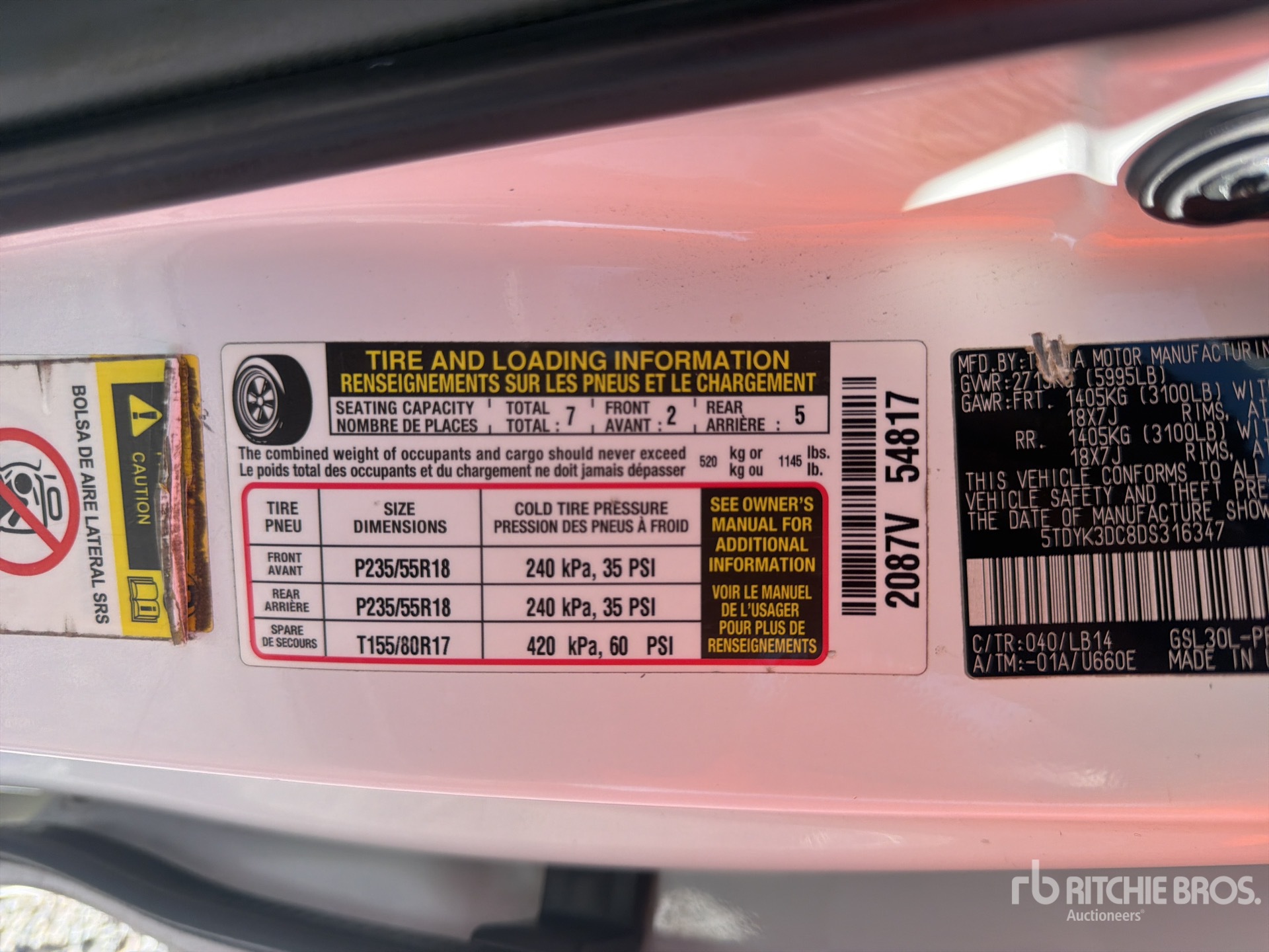 2013 Toyota SIENNA