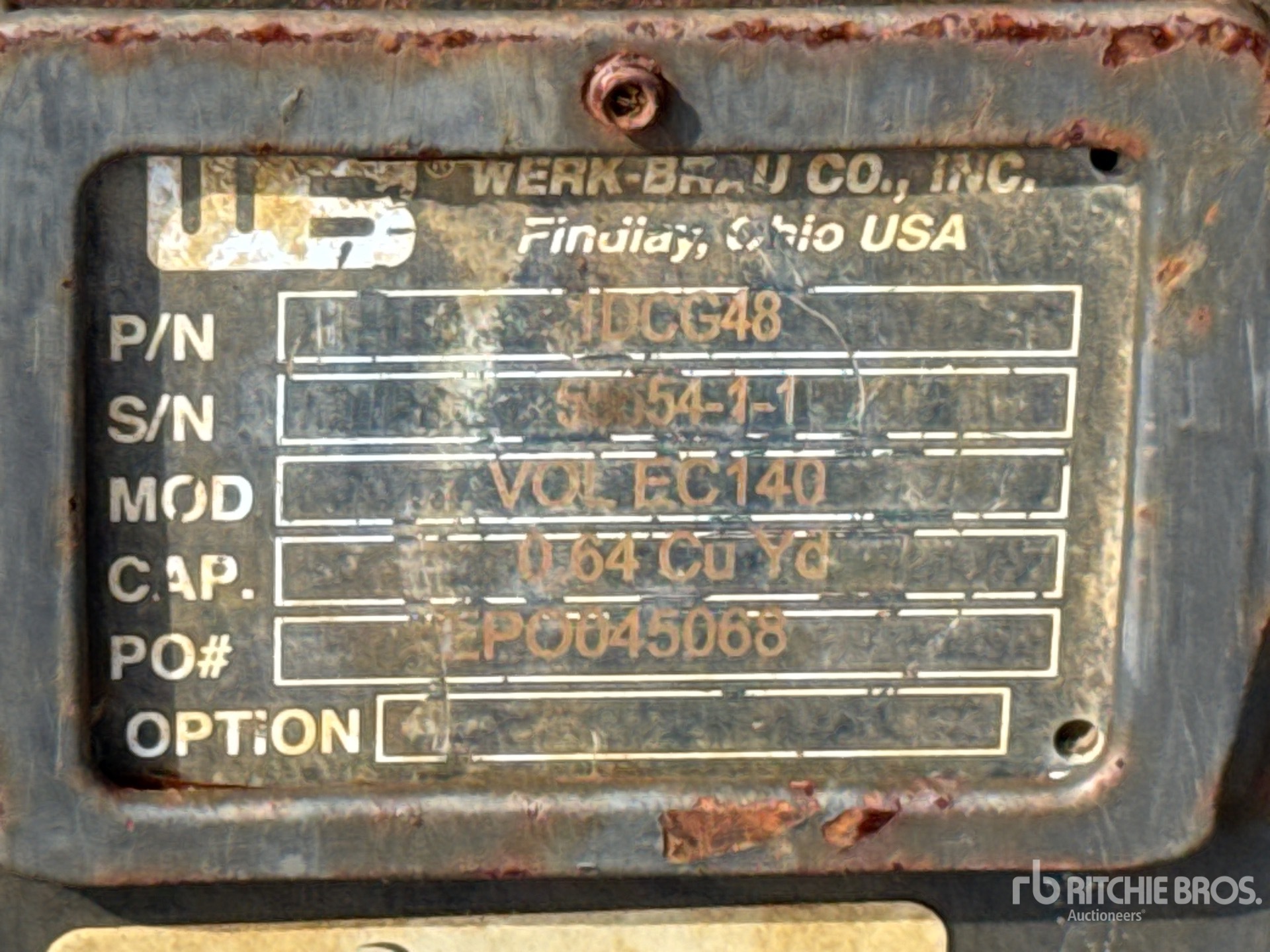 Werk-Brau 48 in 0.64 cyd Cleanup - Fits V ...