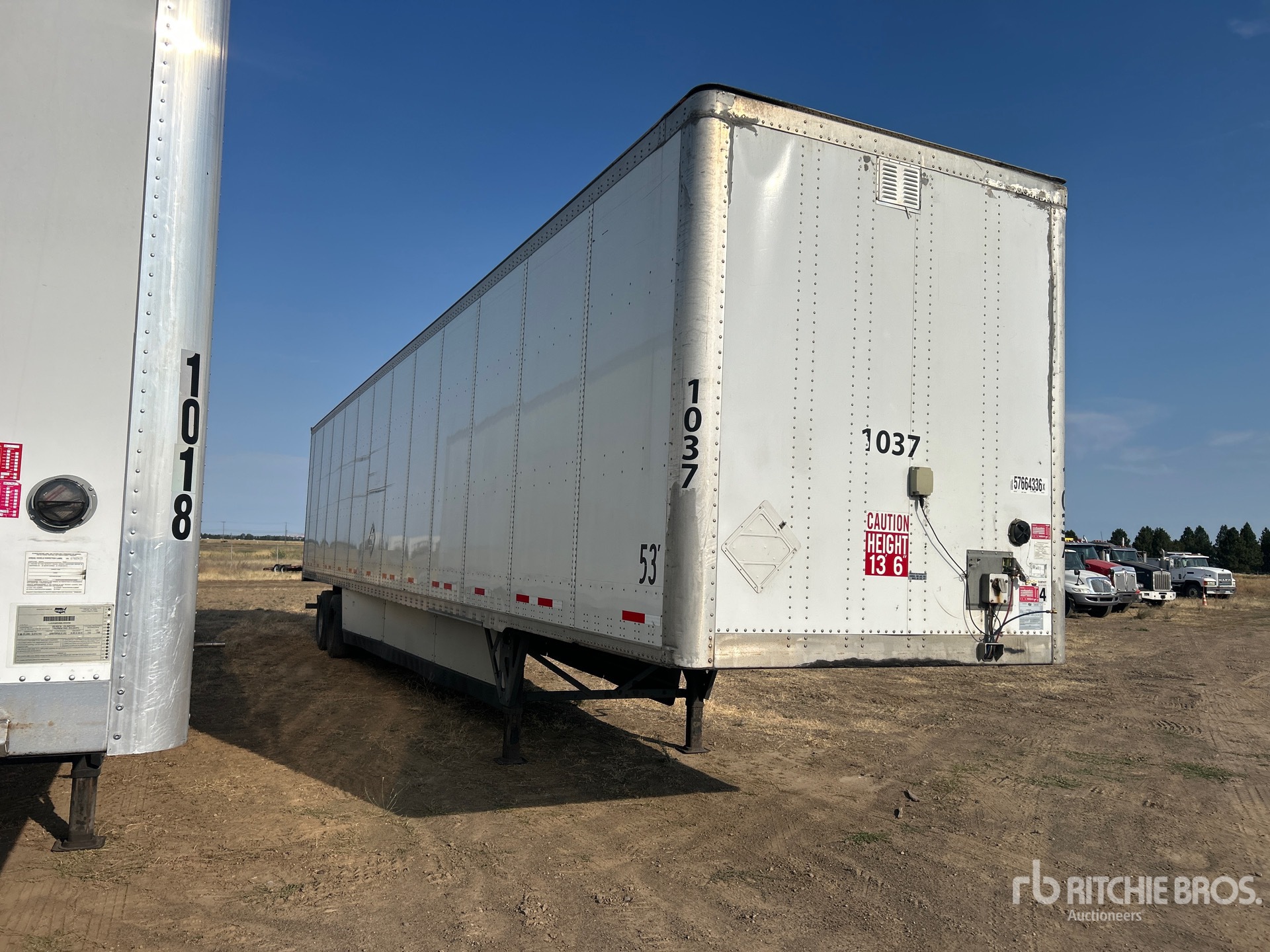 2007 Wabash 53 FT X 102 IN T/A