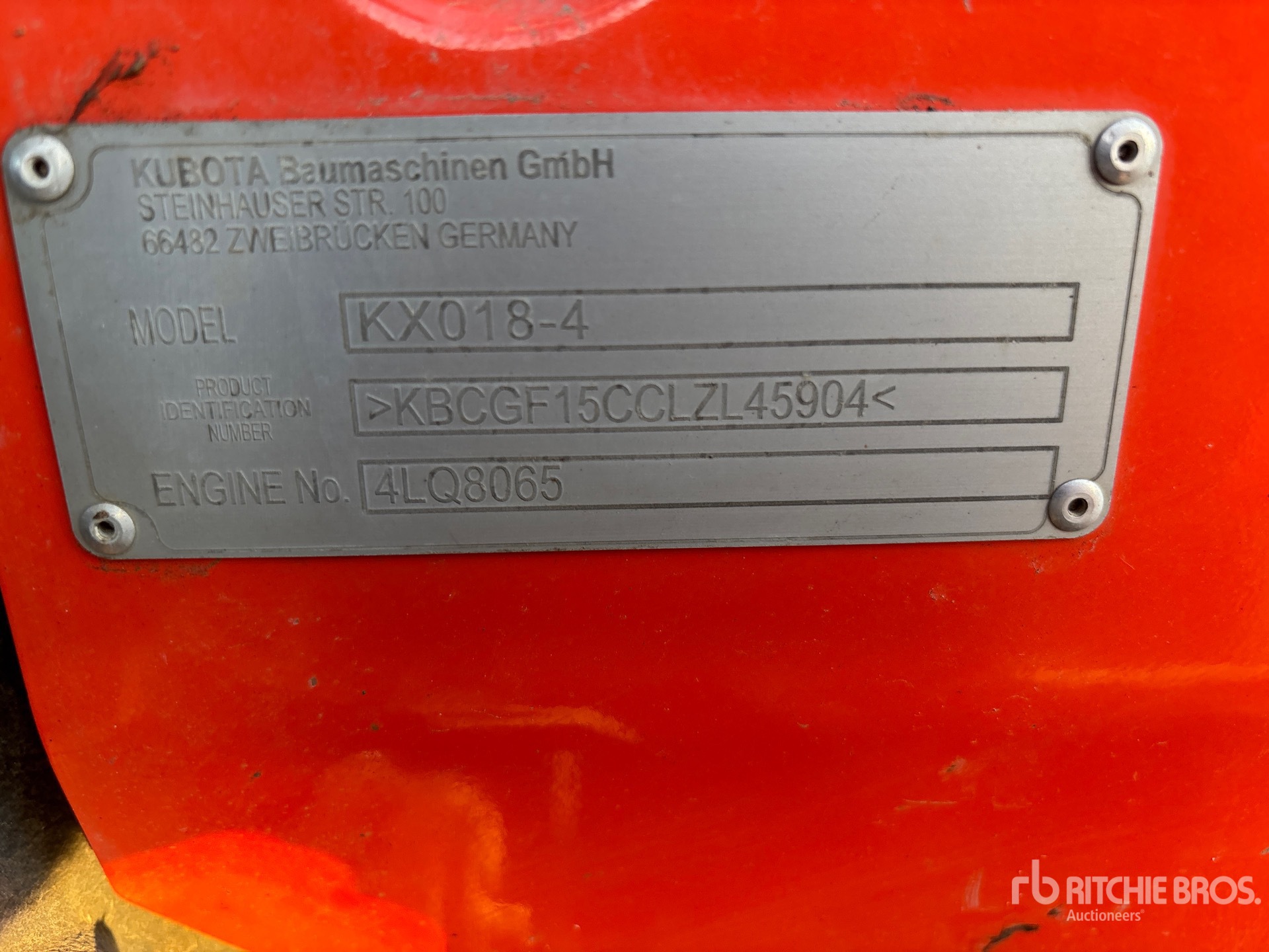 2021 Kubota KX018-4