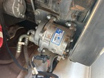 Engine with A/C Compressor