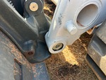 Chassis with Quick Coupler to Arms Pins