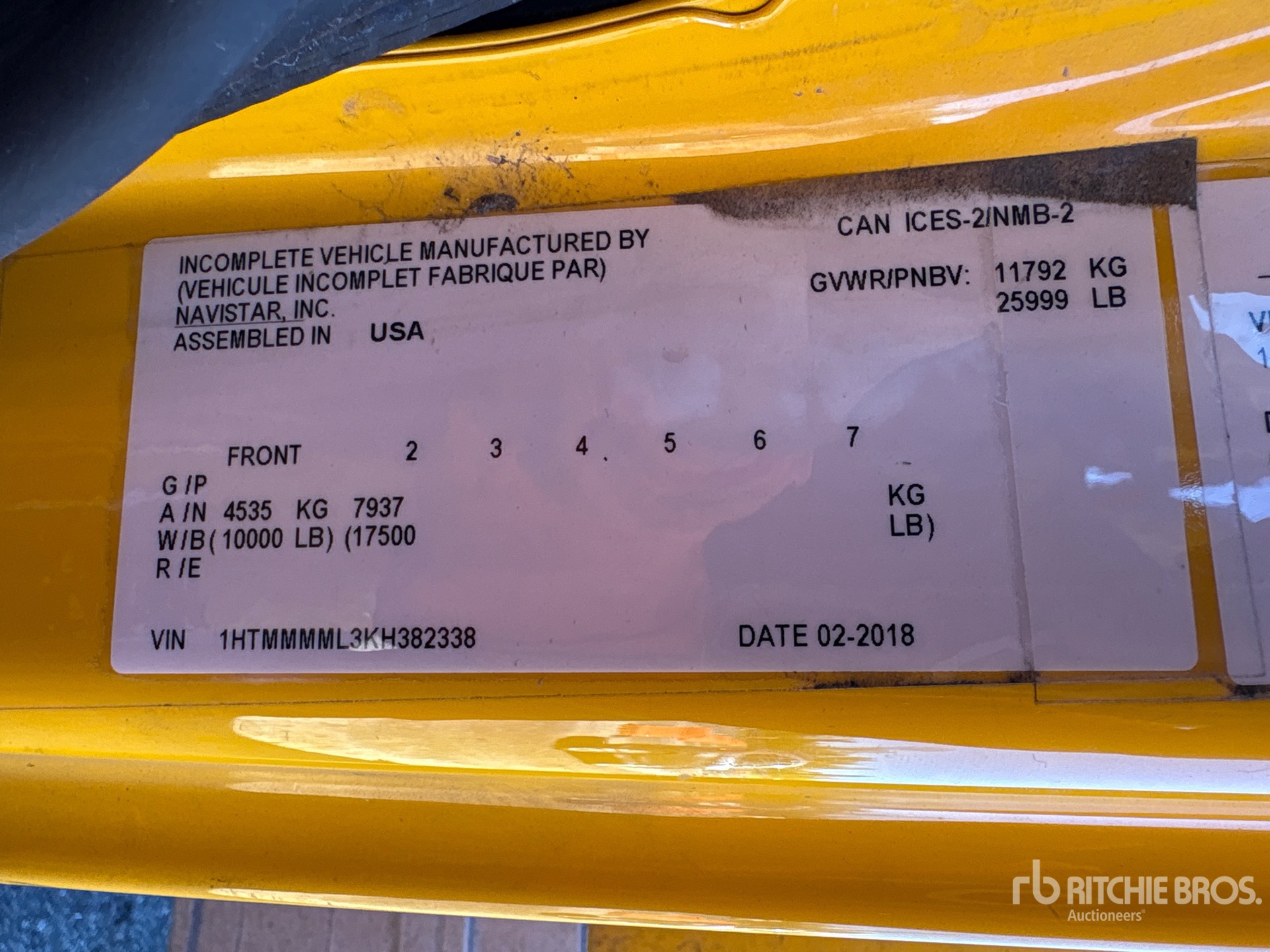 2019 International 4300