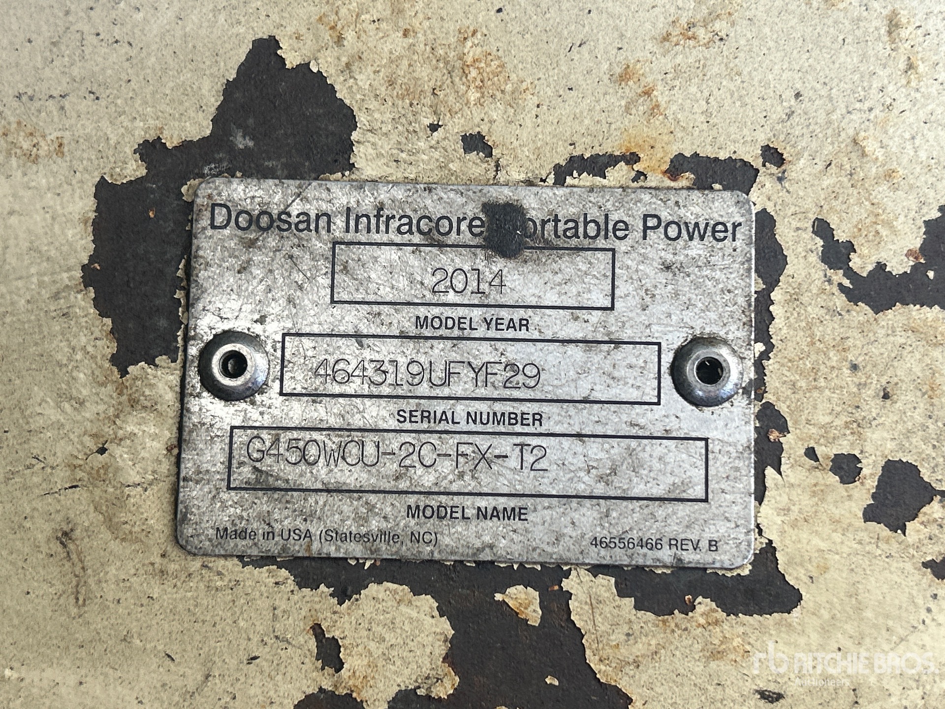 2014 Doosan G450WCU-2C-FX-T