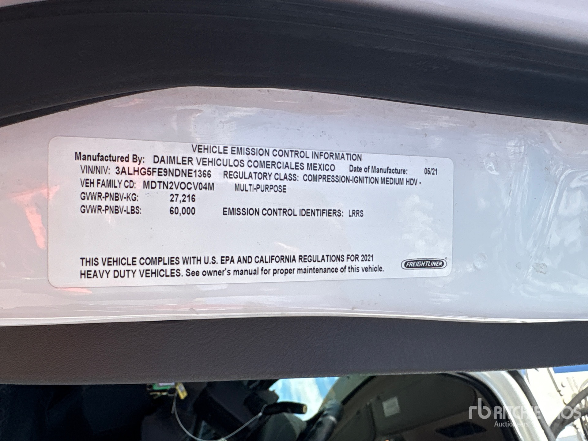 2022 Freightliner 108SD