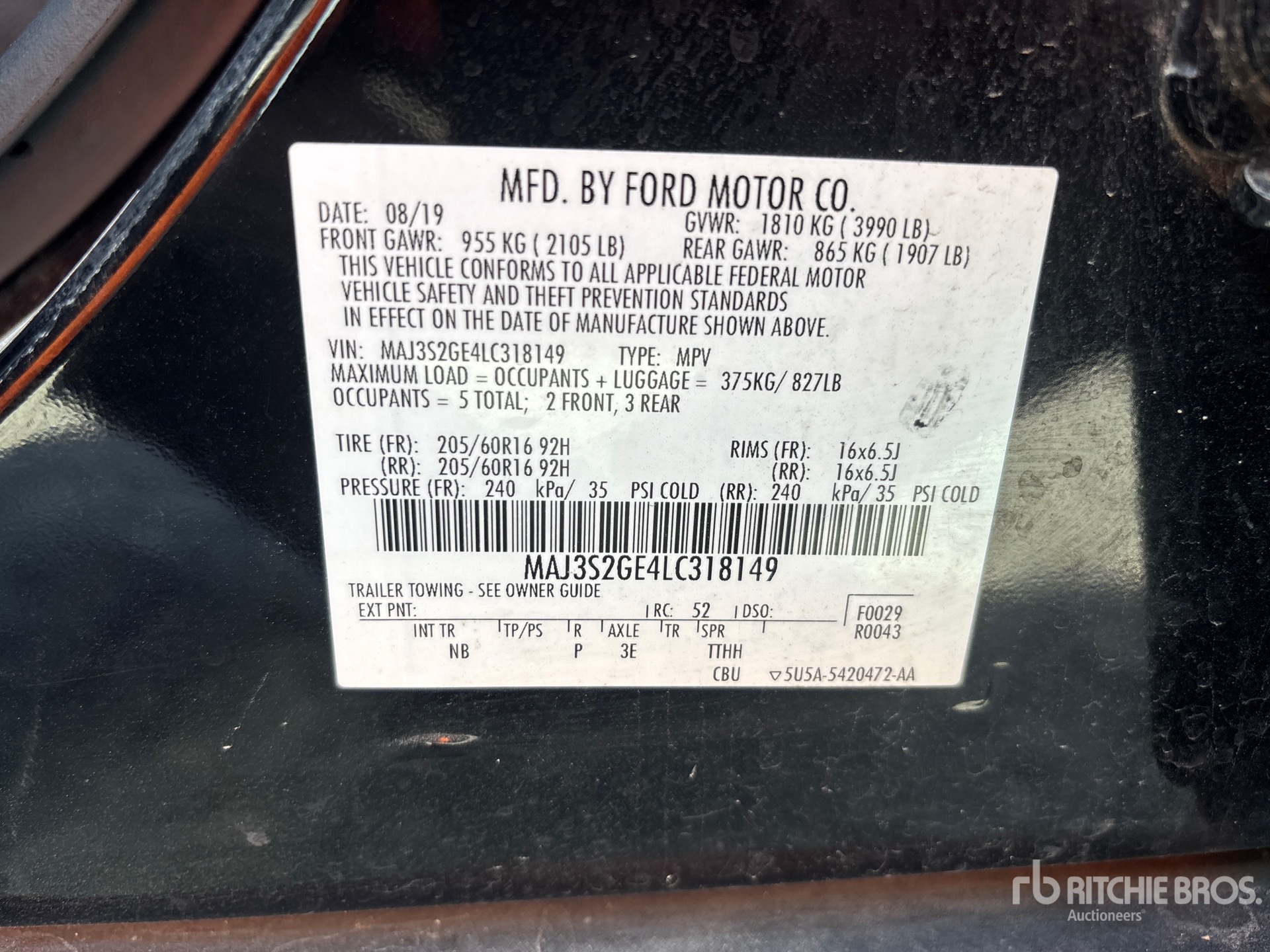 2020 Ford ECOSPORT
