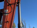 Hydraulics with Vérin de godet