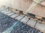 Undercarriage with Left Track Rollers