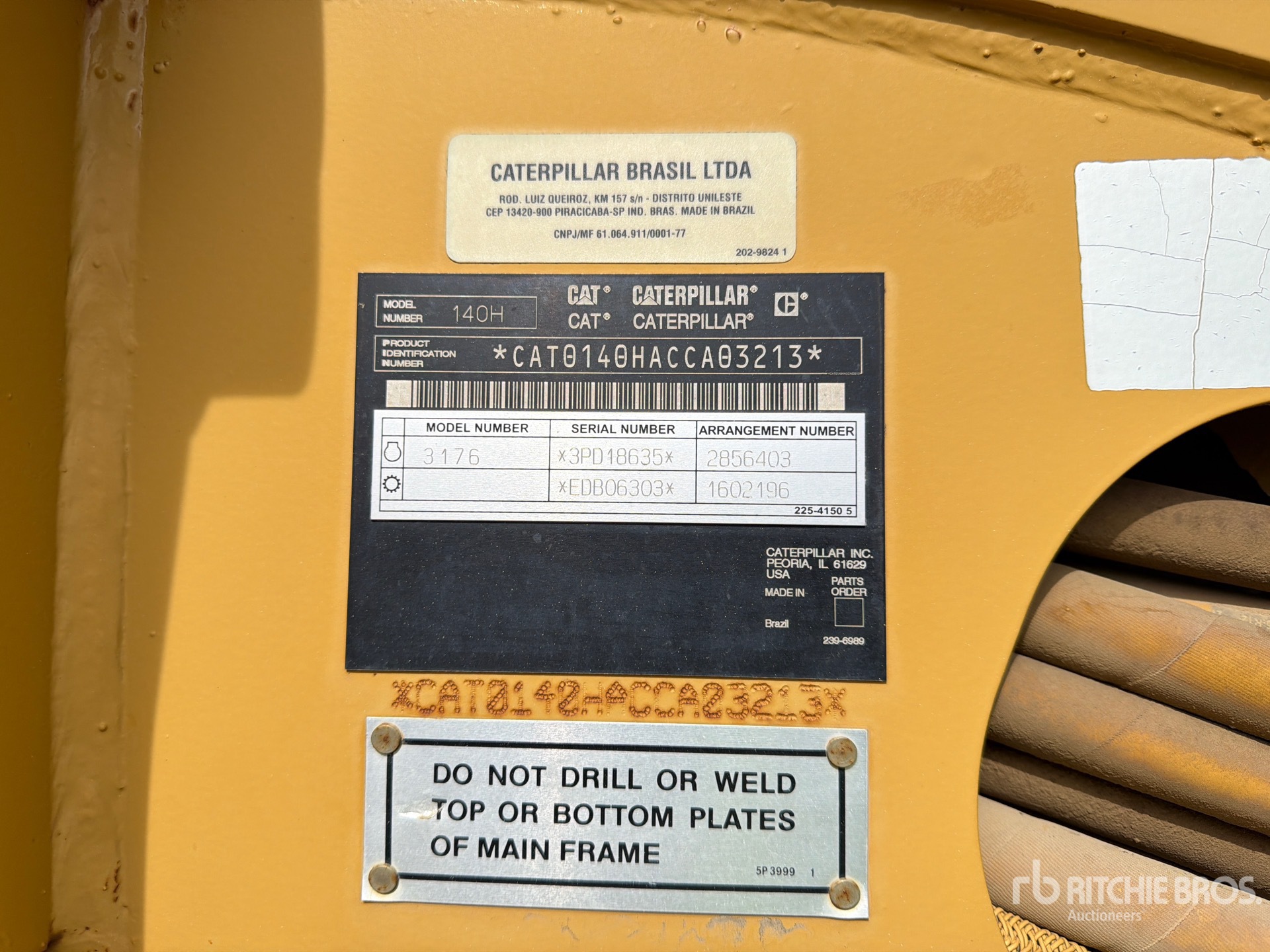 2007 Caterpillar 140 H