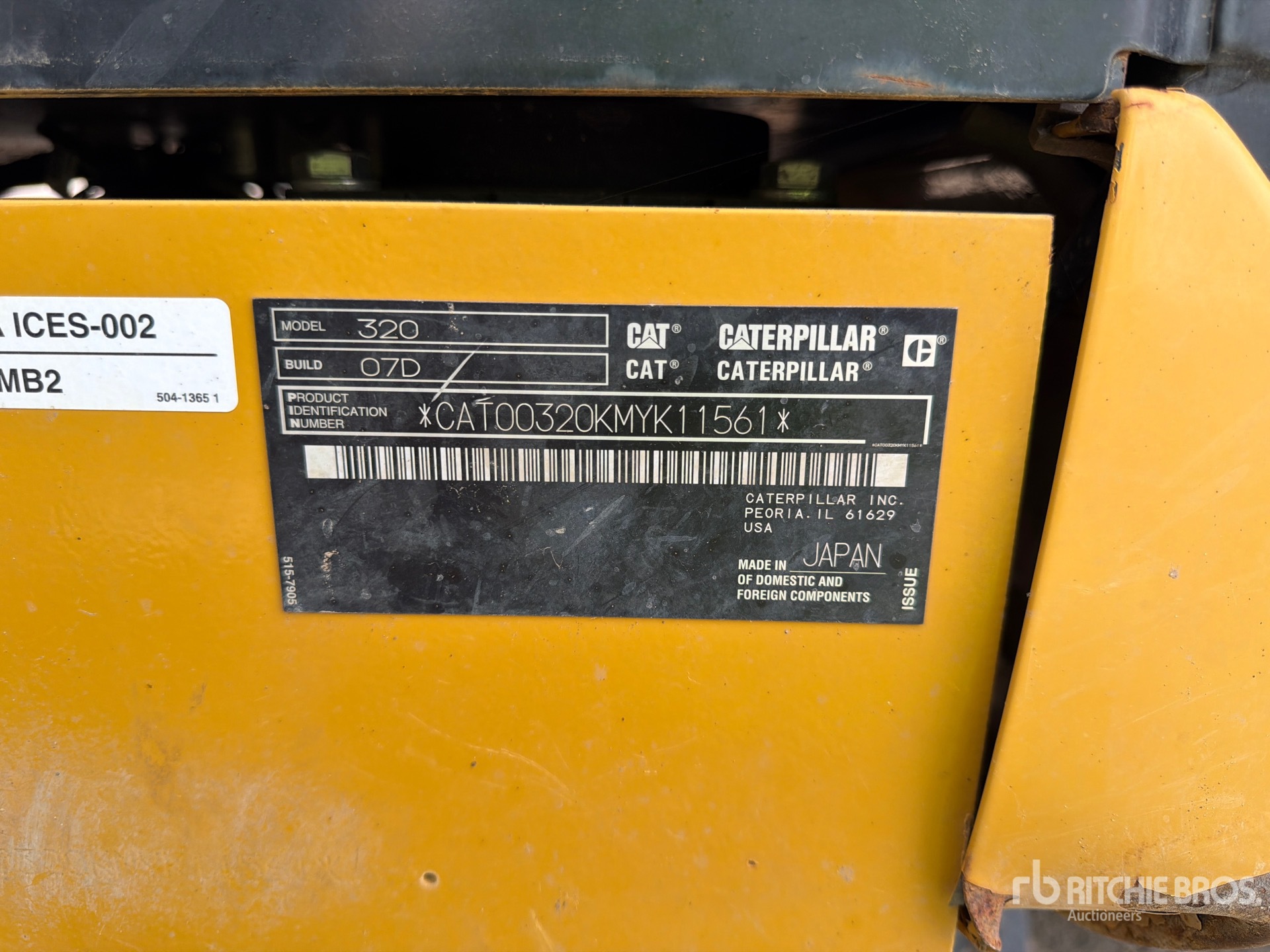 2022 Caterpillar 320