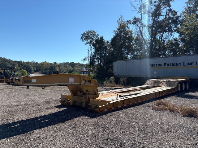 1998 Rogers 50T 50 ton Tri/A Removable Gooseneck Lowboy Trailer