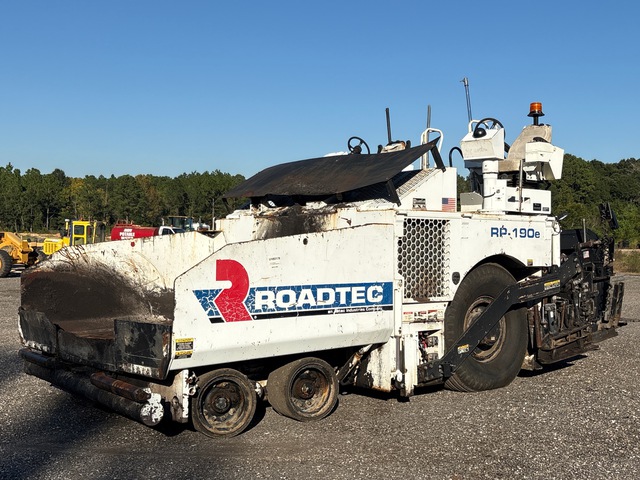 Roadtec RP190E Wheel Asphalt Paver