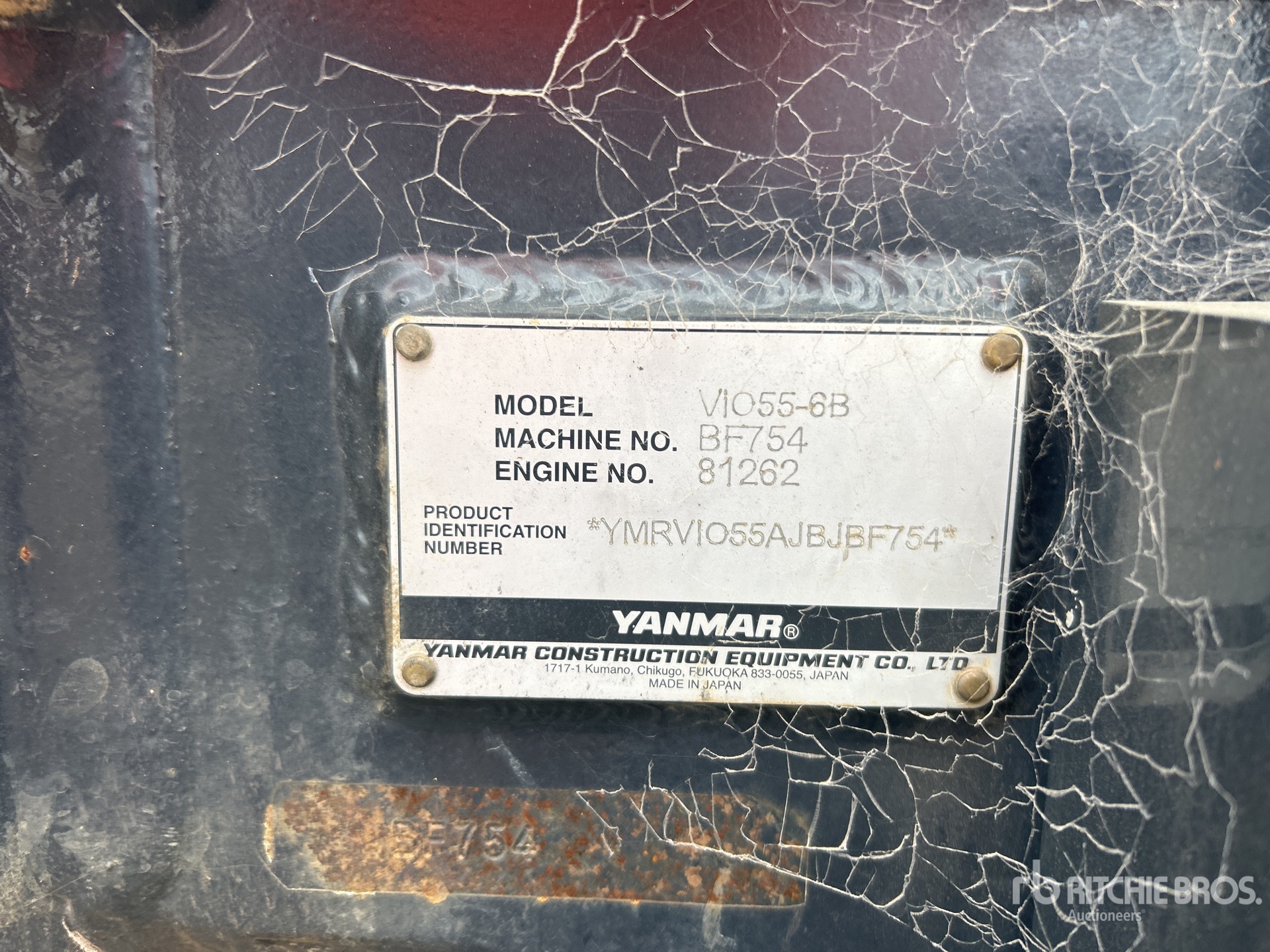 2018 Yanmar VIO55-6B