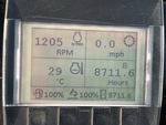 General Appearance with Hour Meter / Odometer
