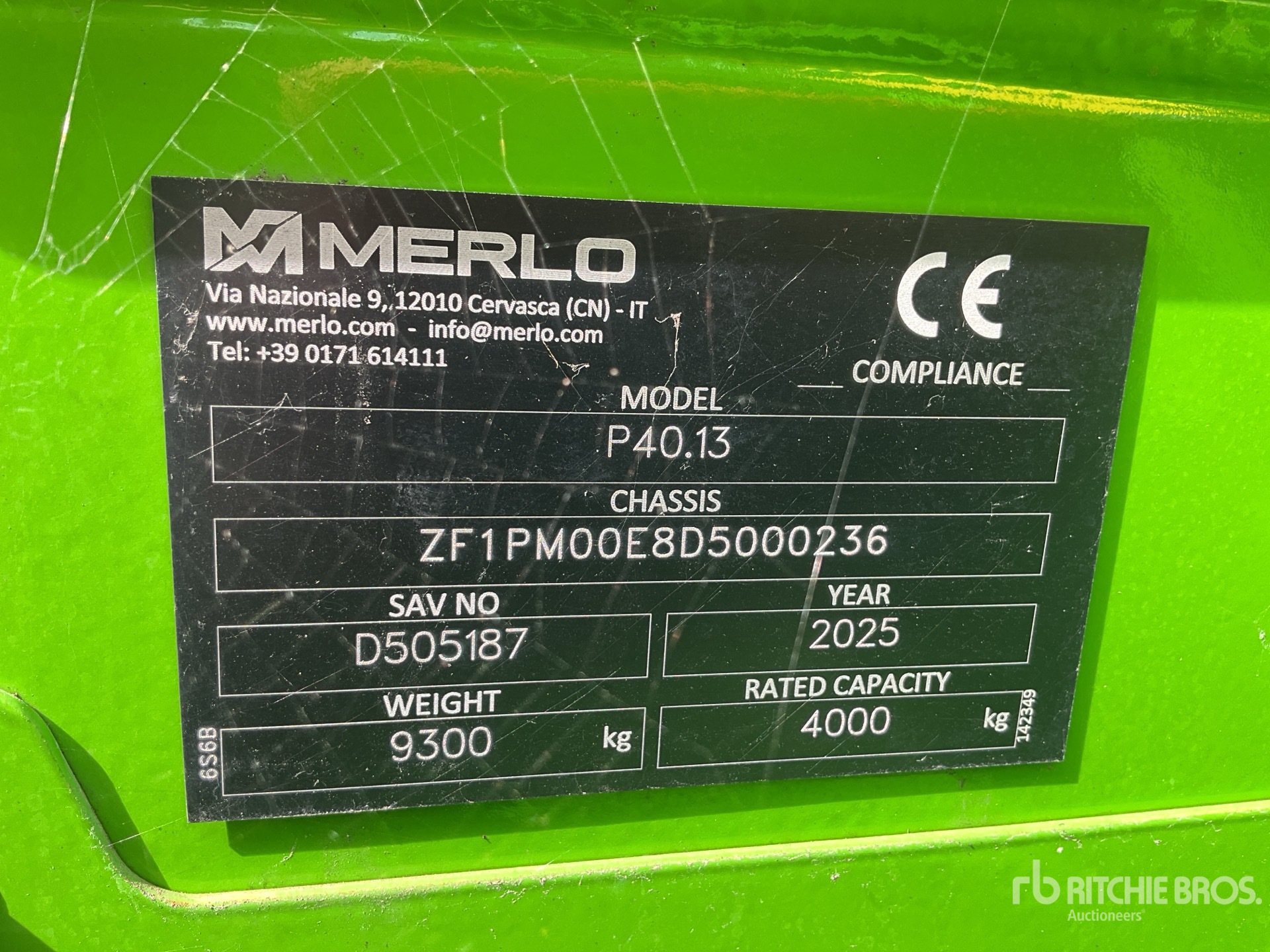 2025 Merlo P40.13