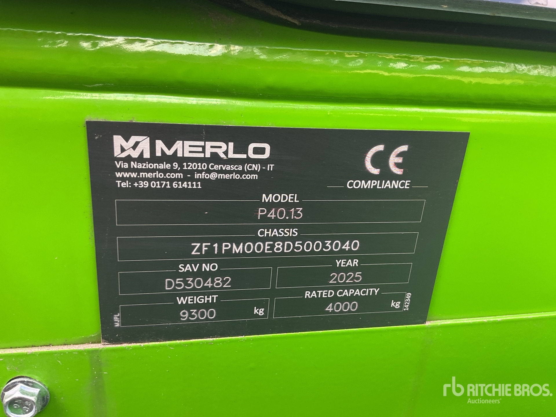 2025 Merlo P40.13