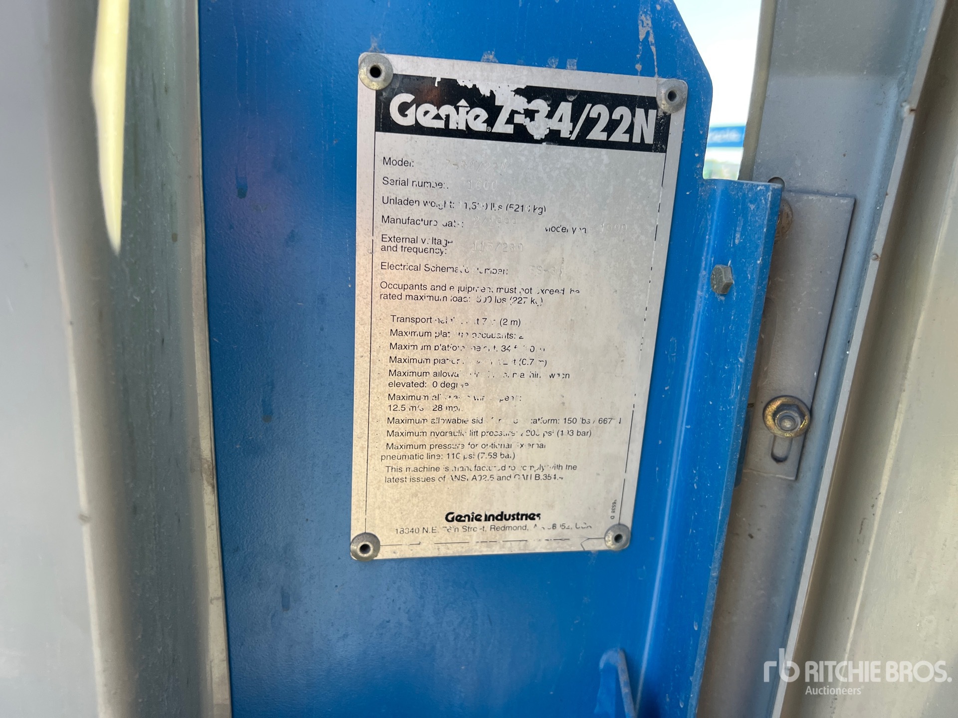 Genie Z34/22N
