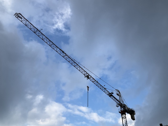 1994 Potain MD 175 8 ton Hammerhead Tower Crane