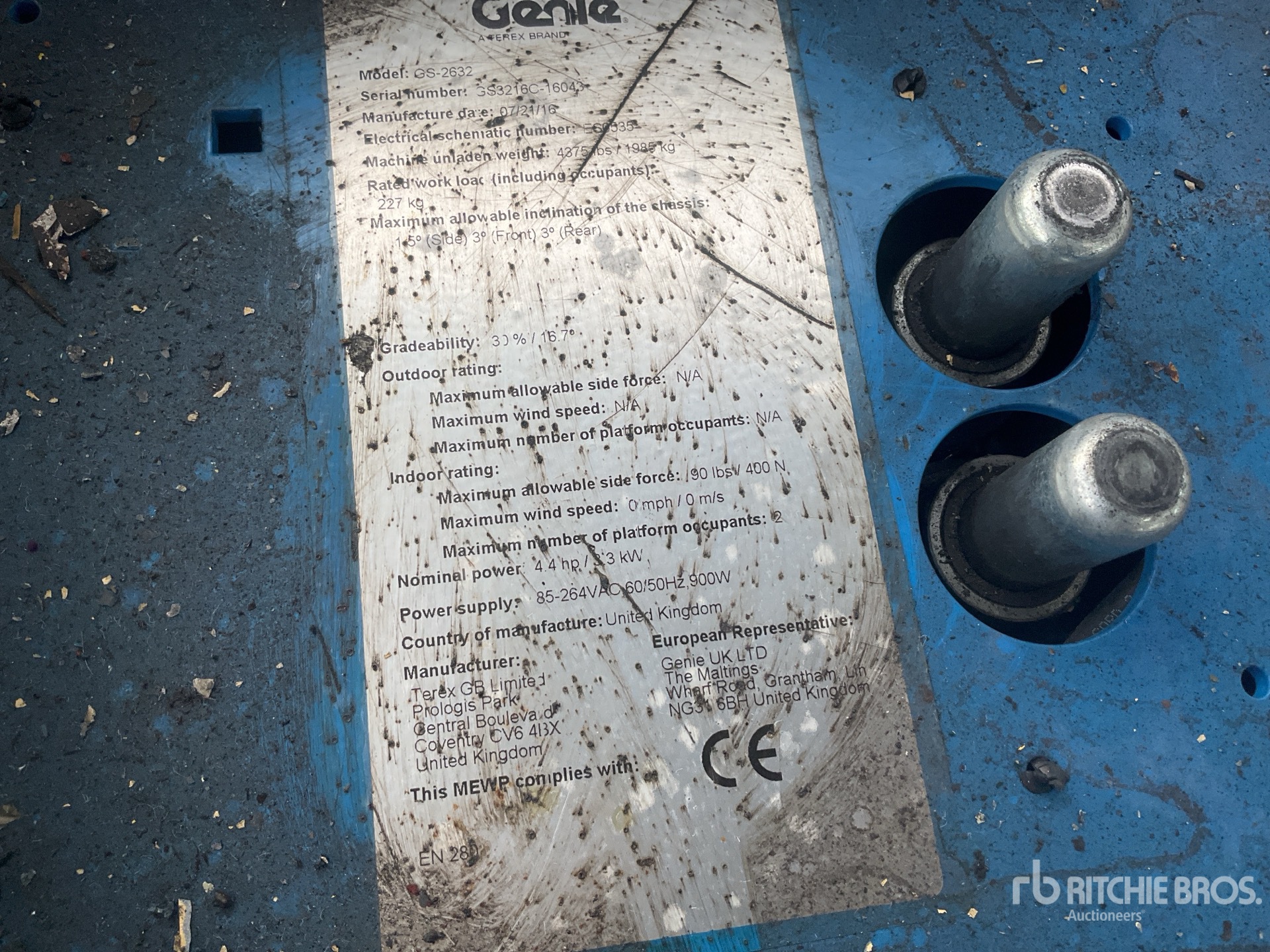2016 Genie GS2632
