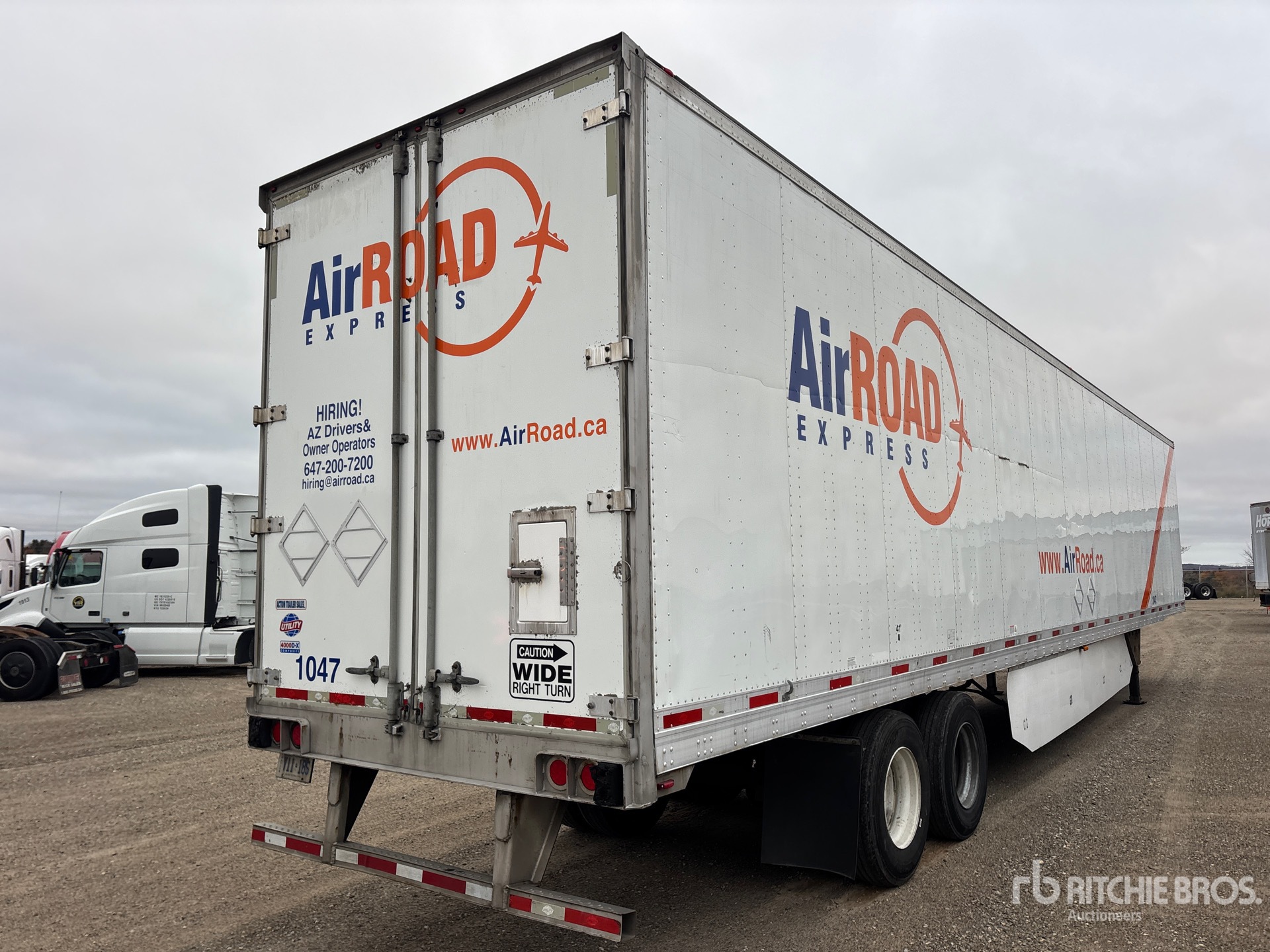 2016 Utility 53 FT X 102 IN T/A