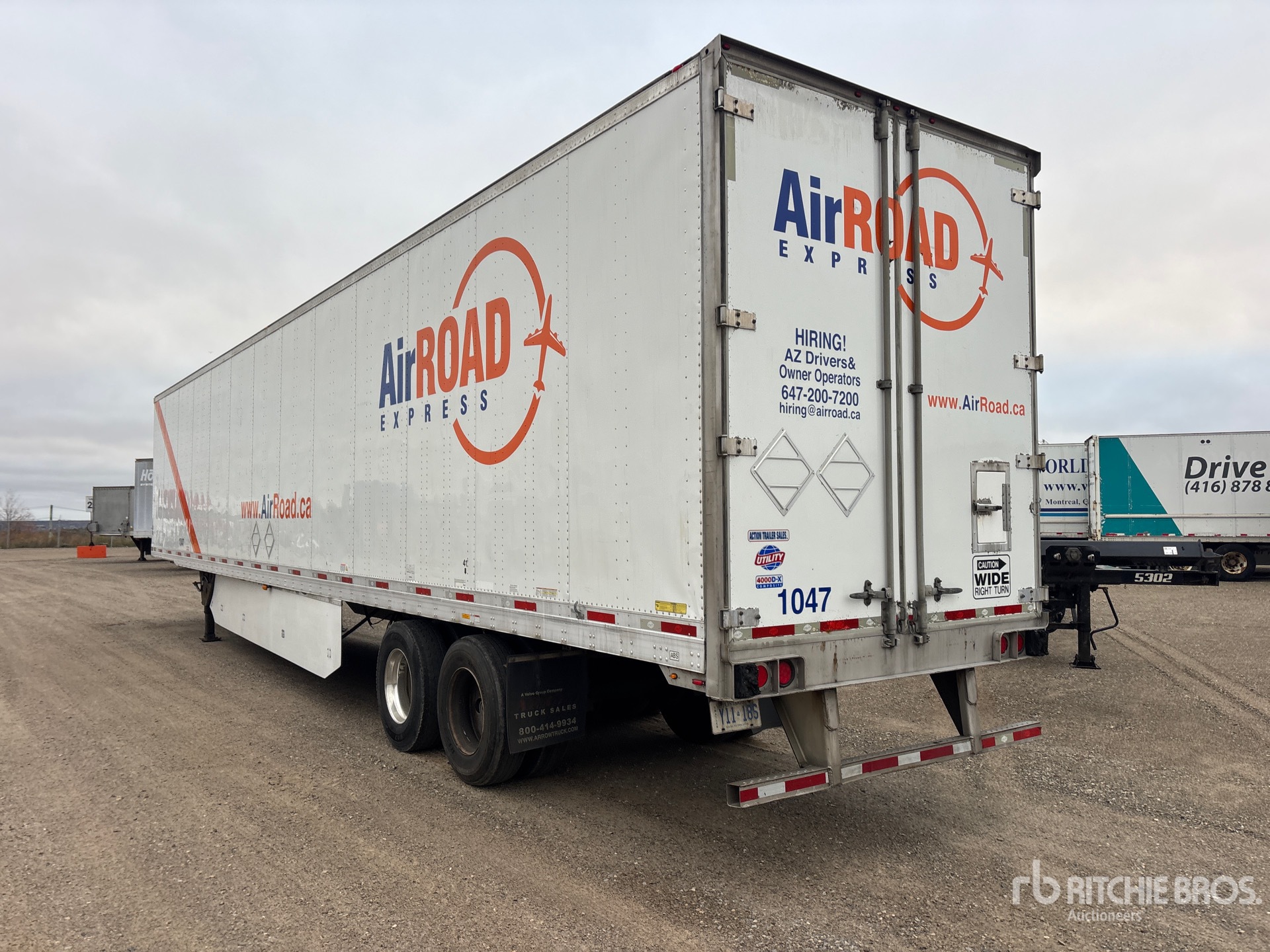 2016 Utility 53 FT X 102 IN T/A