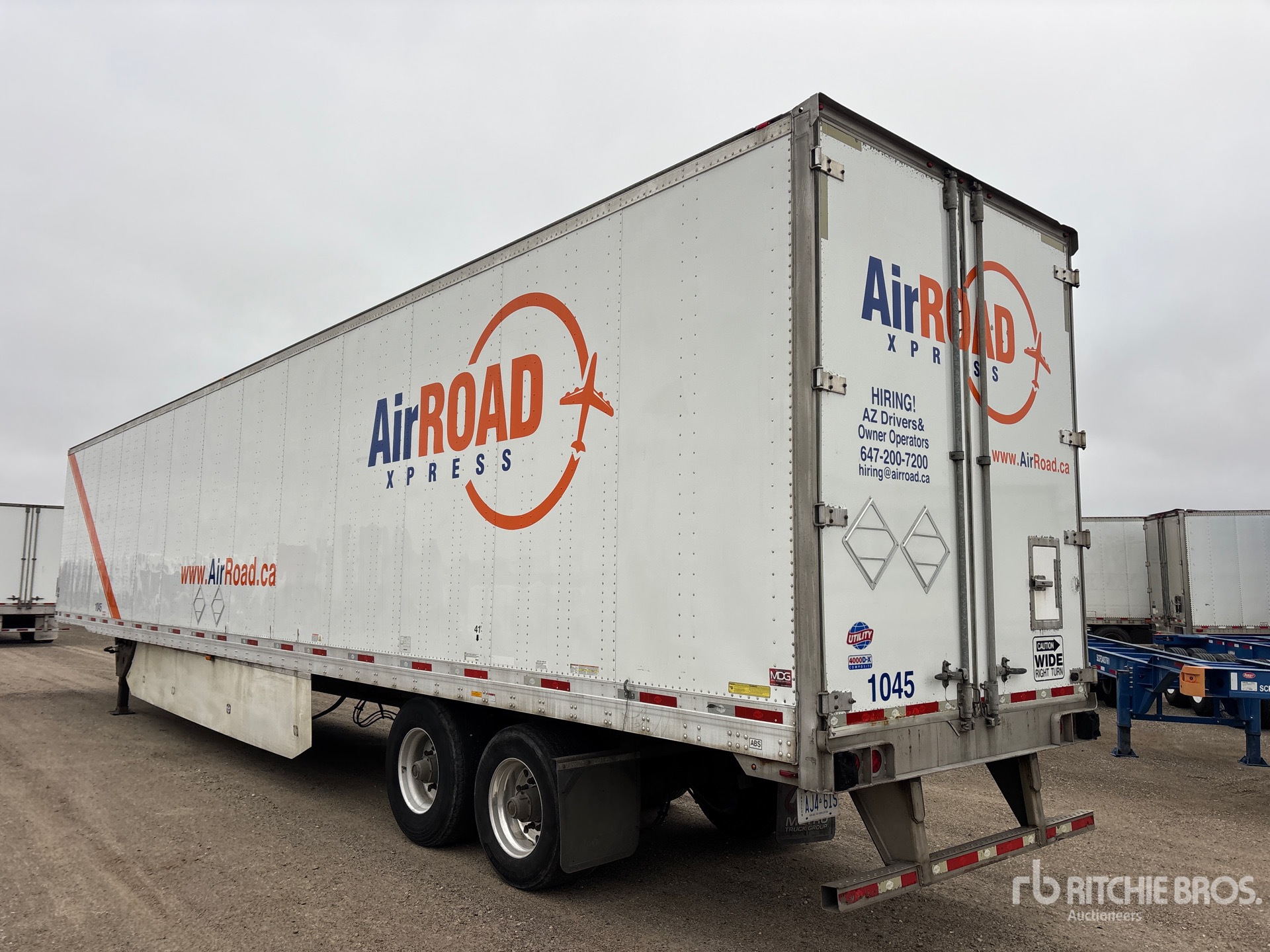 2016 Utility 53 FT X 102 IN T/A