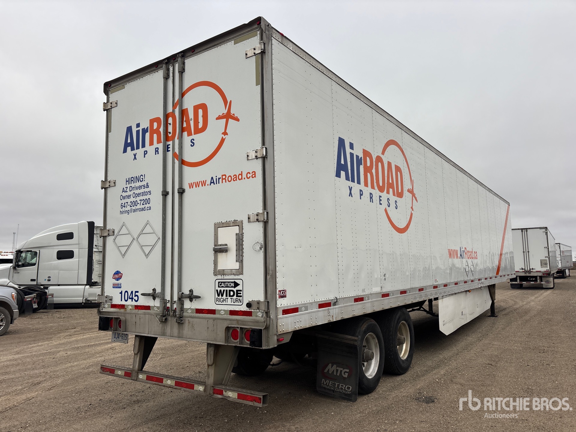 2016 Utility 53 FT X 102 IN T/A