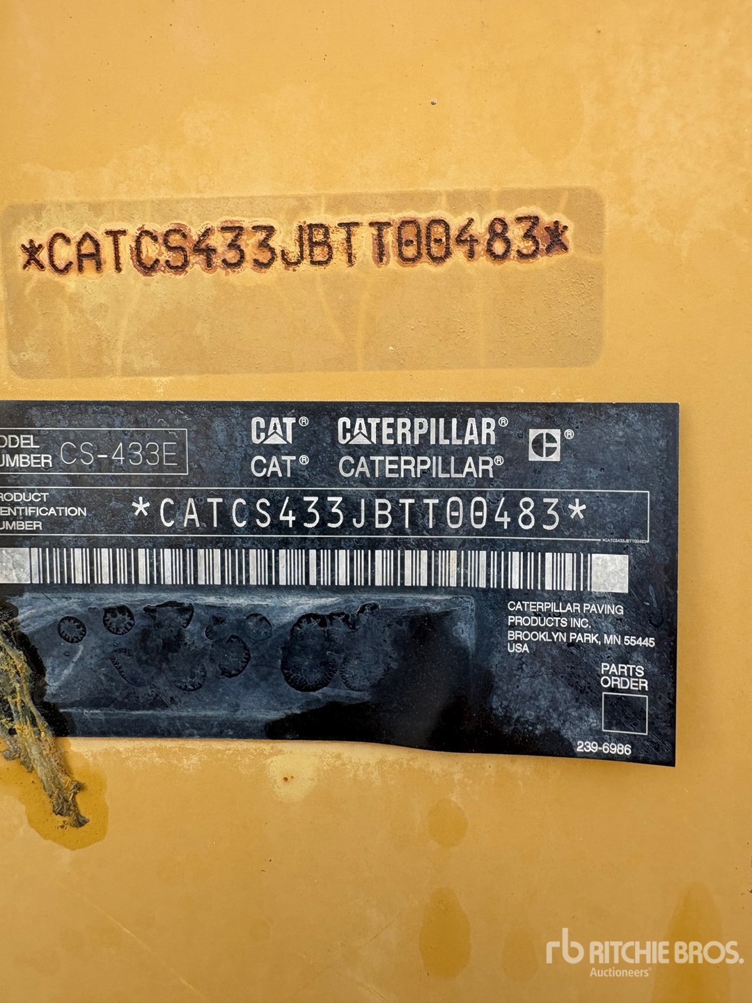 2007 Caterpillar CS-433E