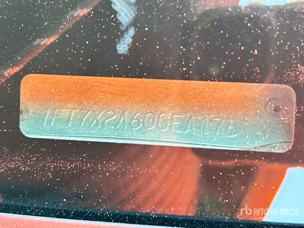 General Appearance with Frame Stamp Serial Number/VIN Photo