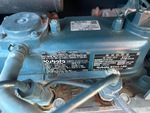Engine with Emission Label