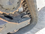 Undercarriage with Rear idler wear