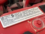 Engine with Emission Label