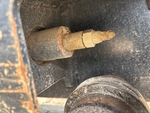 Undercarriage with Left Track Tensioner
