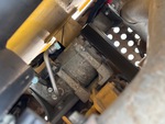 Engine with A/C Compressor