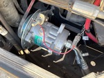 Engine with A/C Compressor