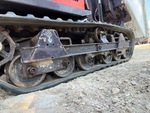 Undercarriage with Left Track Rollers