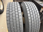 Underbody with Left Rear Drive Tires