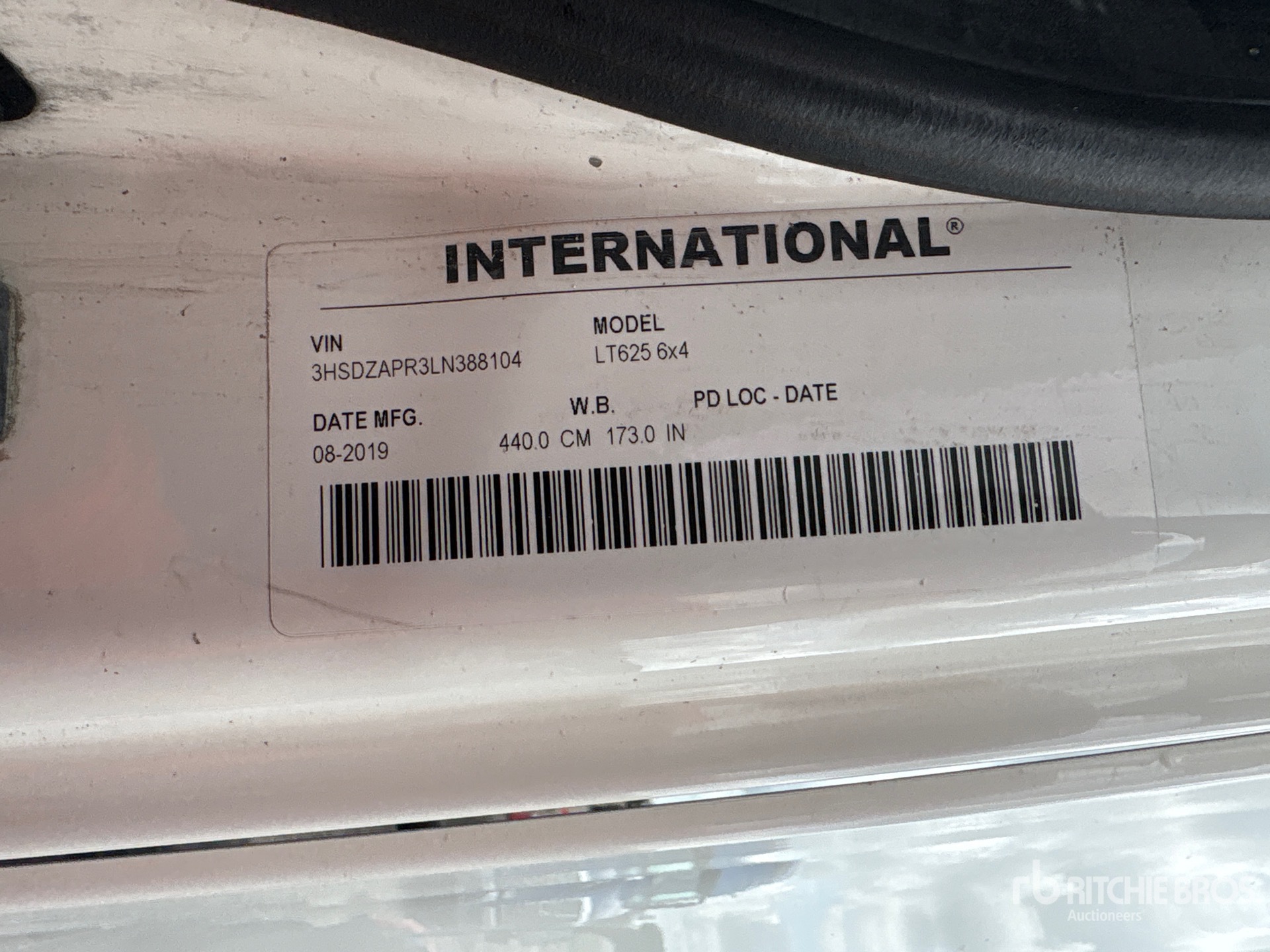 2020 International LT625