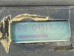 General Appearance with Hour Meter / Odometer