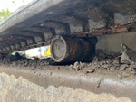 Undercarriage with Right Carrier Rollers