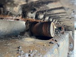 Undercarriage with Left Carrier Rollers
