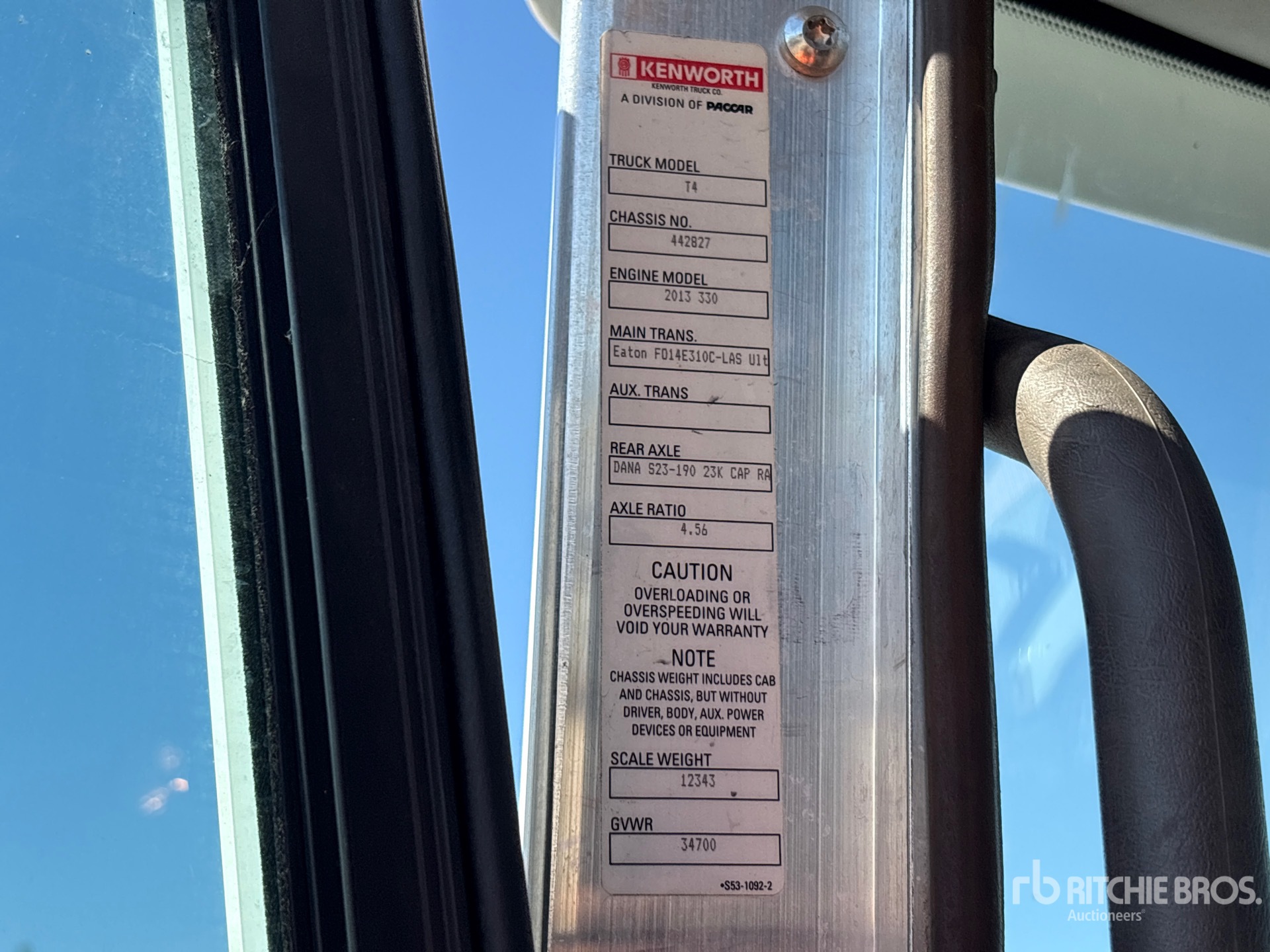 2015 Kenworth T400