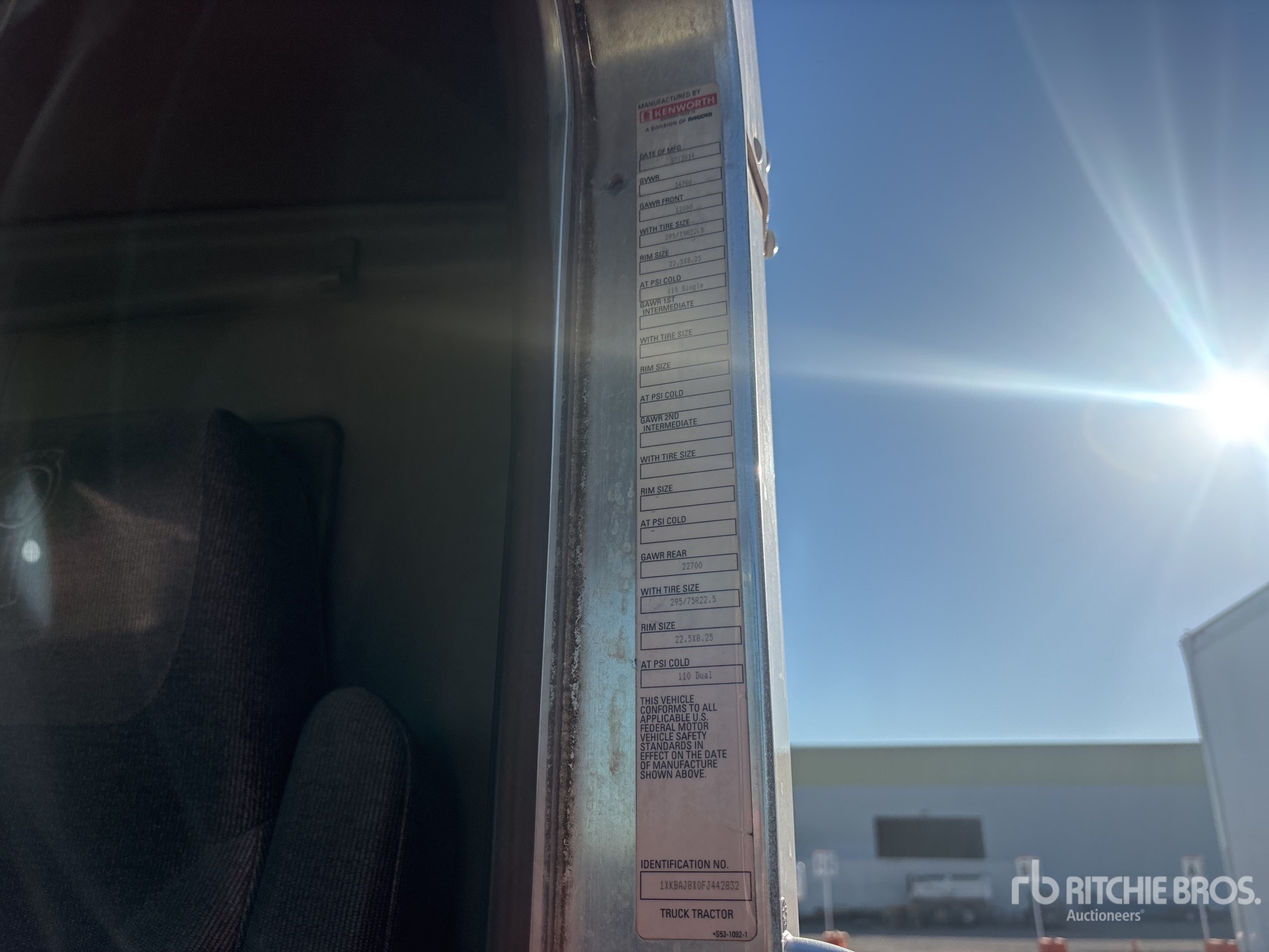 2015 Kenworth T400