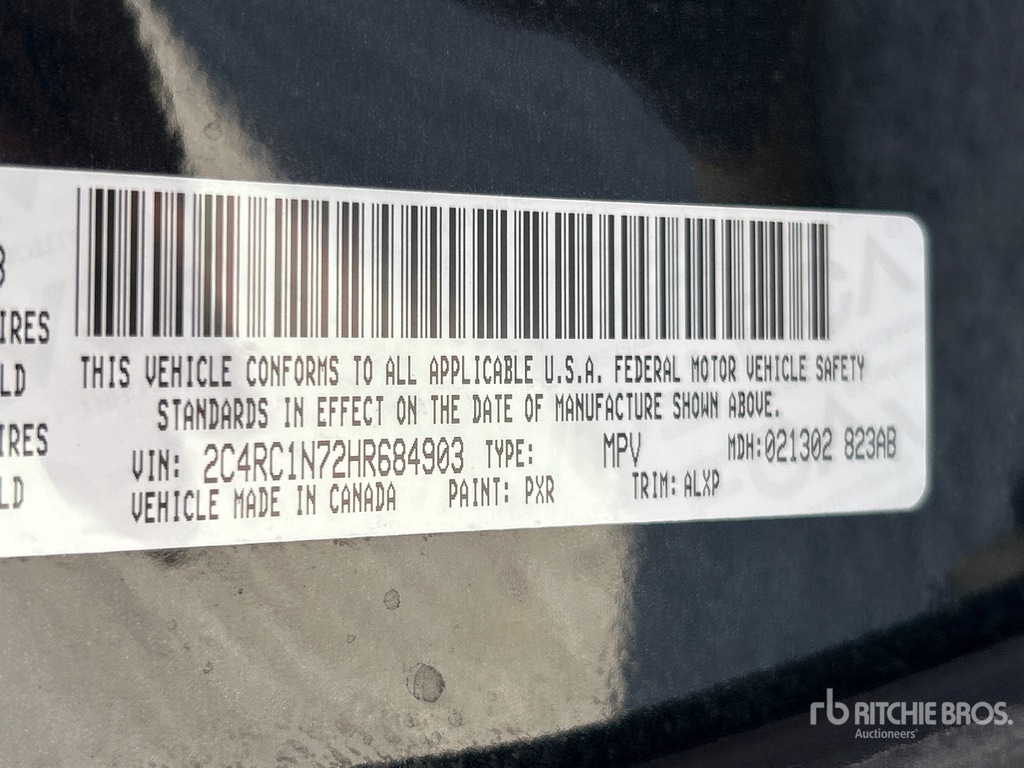 General Appearance with Numéro de série/Numéro d'identification du véhicule automobile
