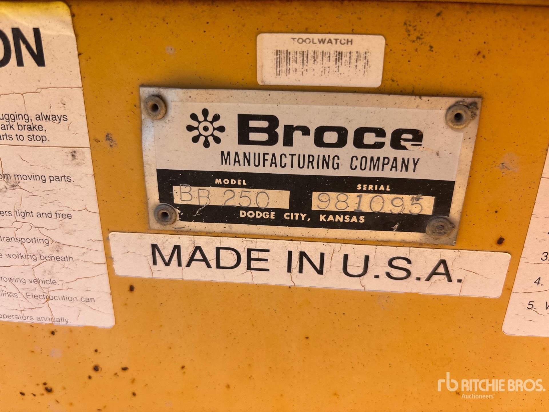 Broce Broom BB250B
