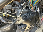 Engine with Air Compressor