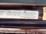 General Appearance with Motor Vehicle Safety Standards Label