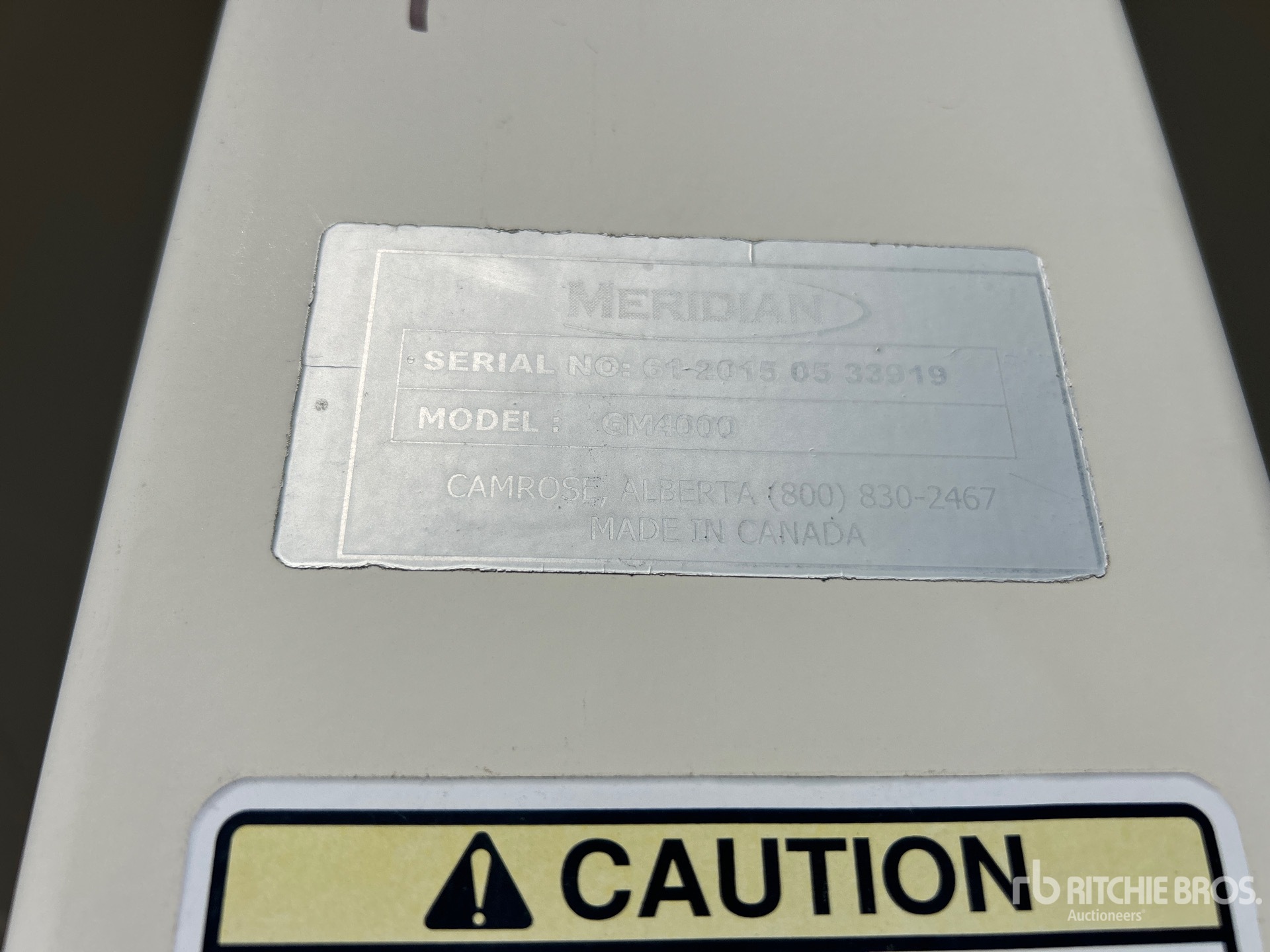 2015 Meridian GRAINMAX GM4000