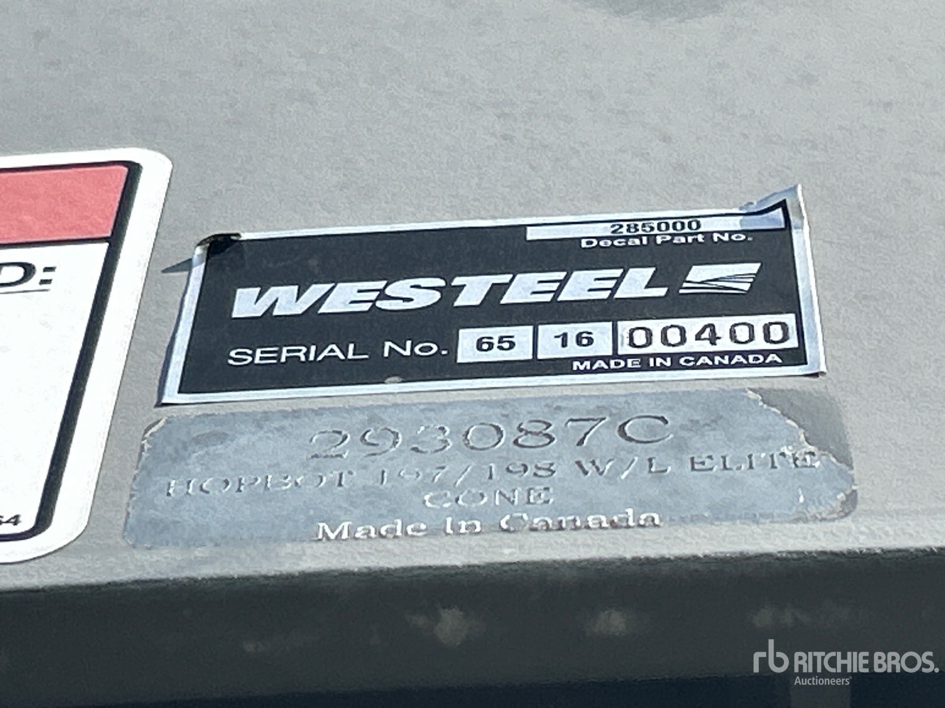 Westeel +/- 6000 bu 8 Ring
